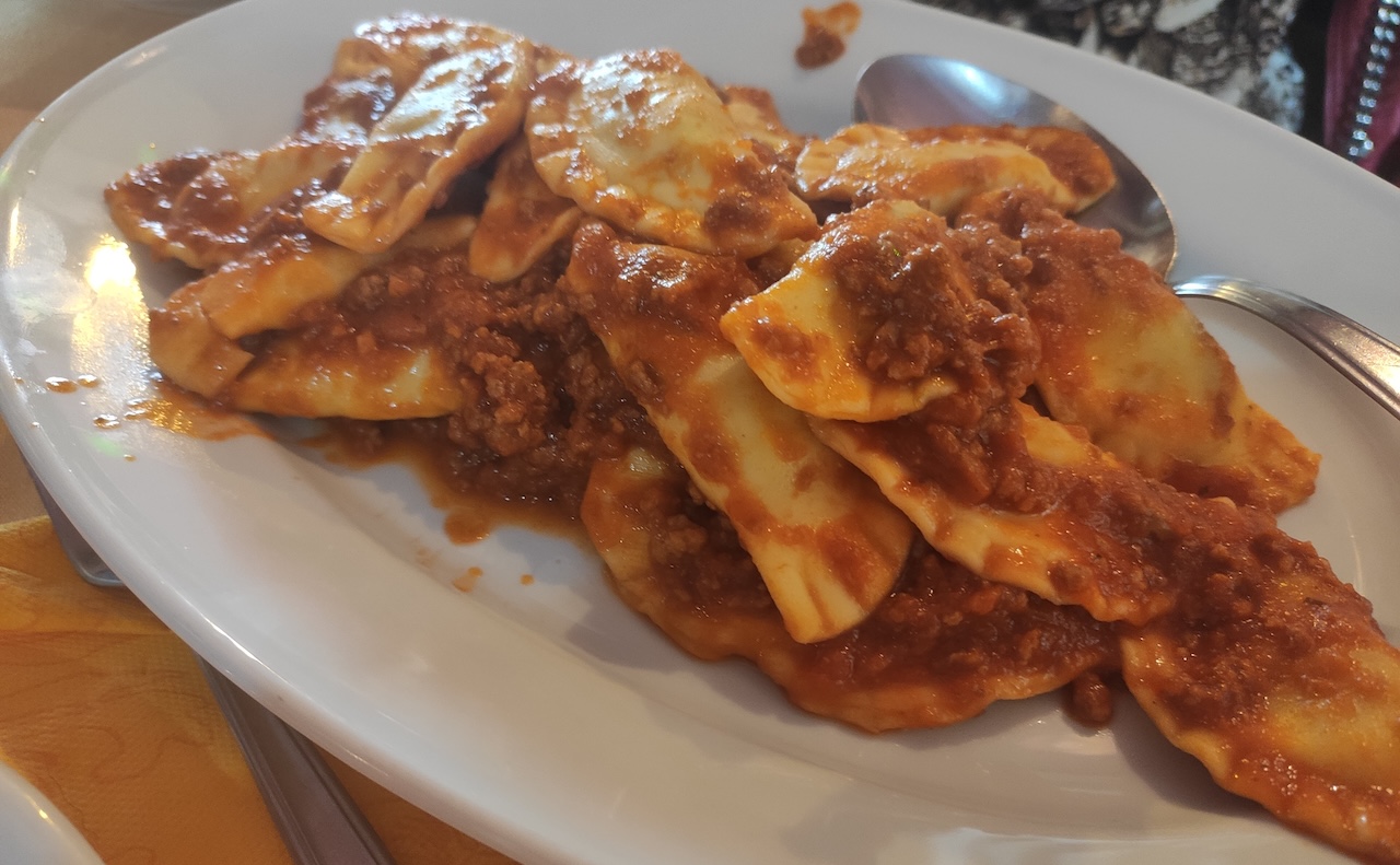 tordelli traditional filled pasta in versilia